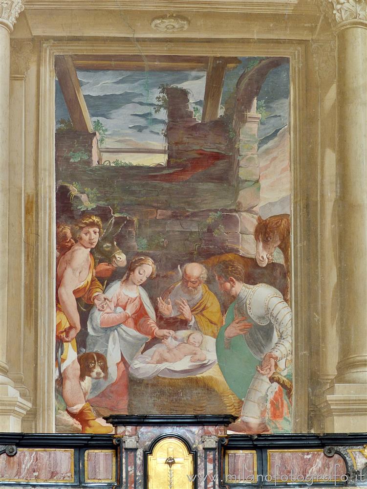 Castiglione Olona (Varese, Italy) - Nativity in the Church of the Virgin in the Countryside